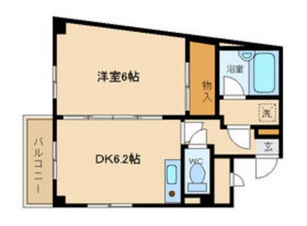 ライフプラザ調布の物件間取画像